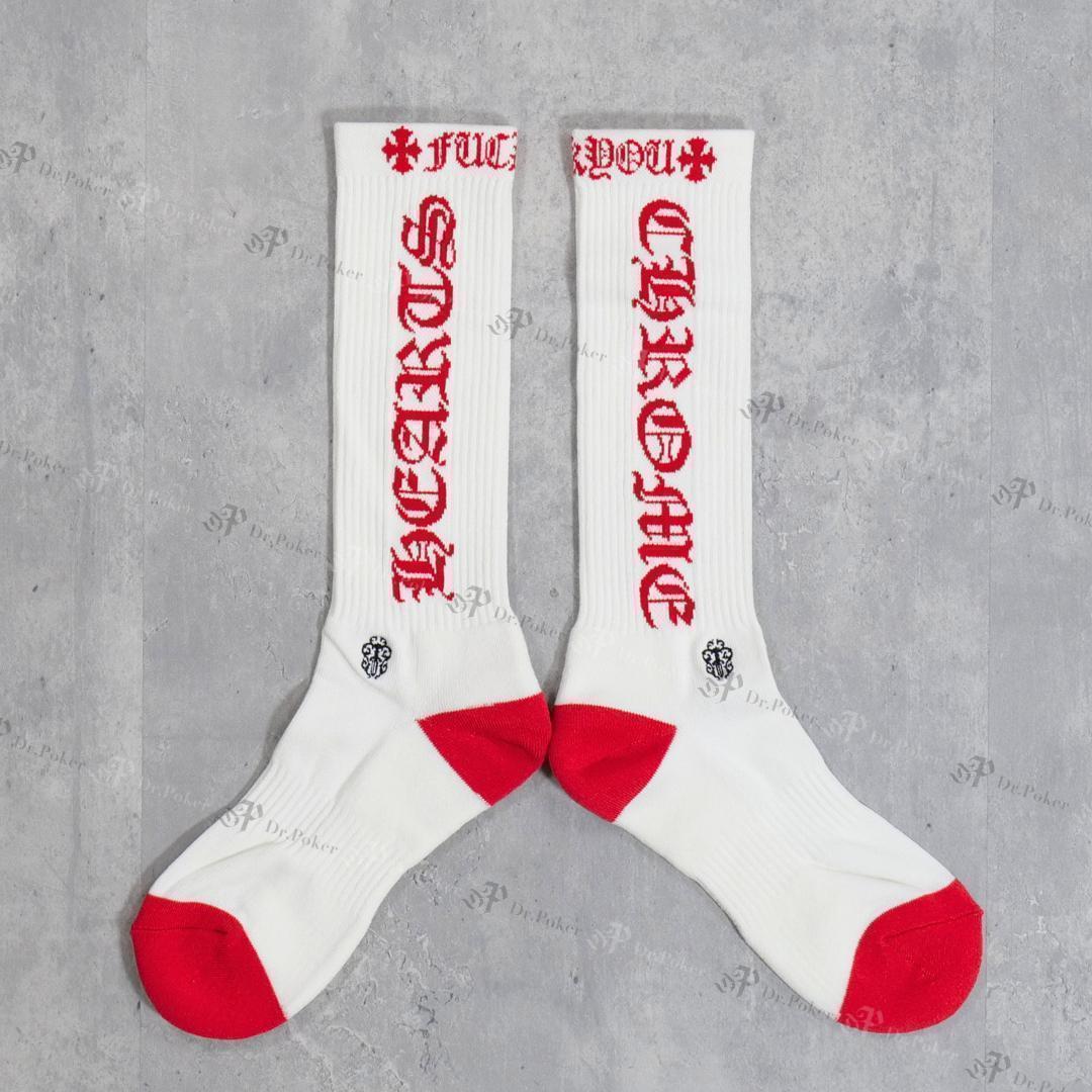 マイ様【新品】 Chrome Hearts ダガー ソックス 靴下 赤色