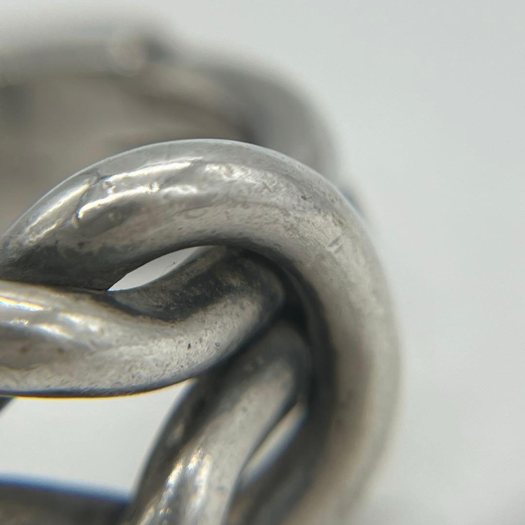 ぶたっこ グッチ GUCCI ノット リング 表記サイズ19 SV925