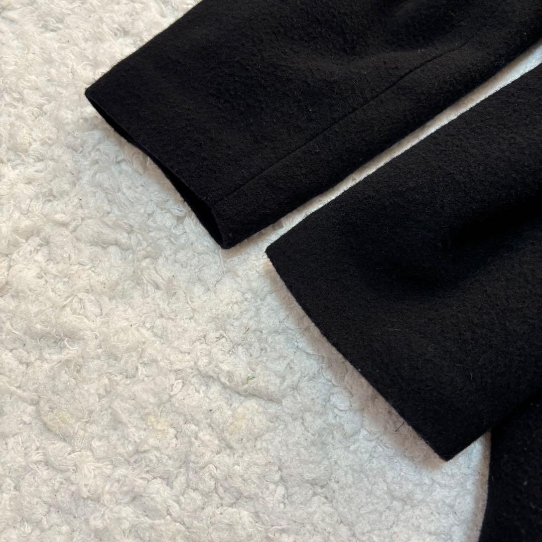 【2024年モデル】mizuiroind ウールブレンドスタンドカラーコート