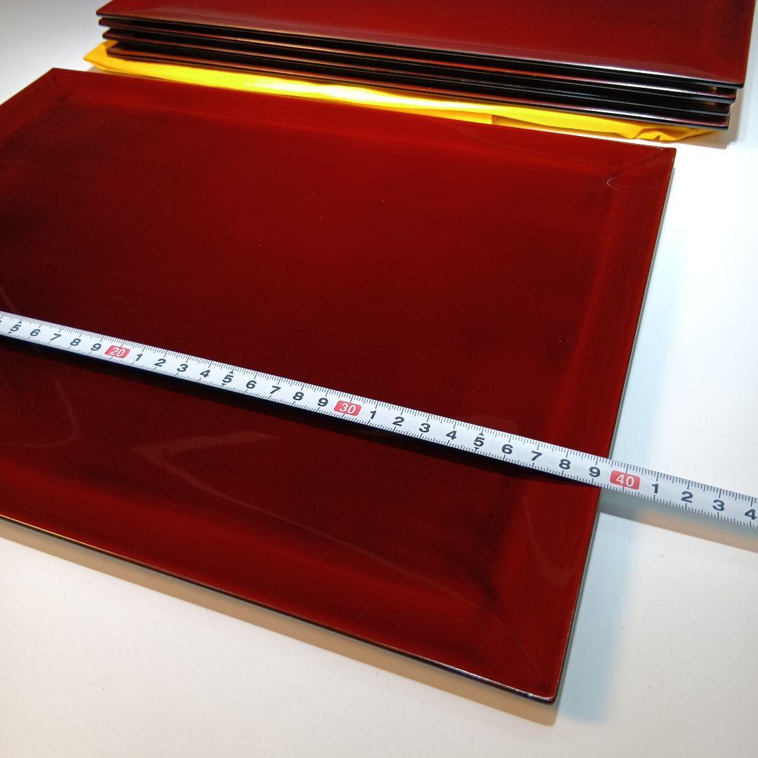 輪島塗　卓上膳5枚　共箱　未使用品　　 作家物　伝統工芸