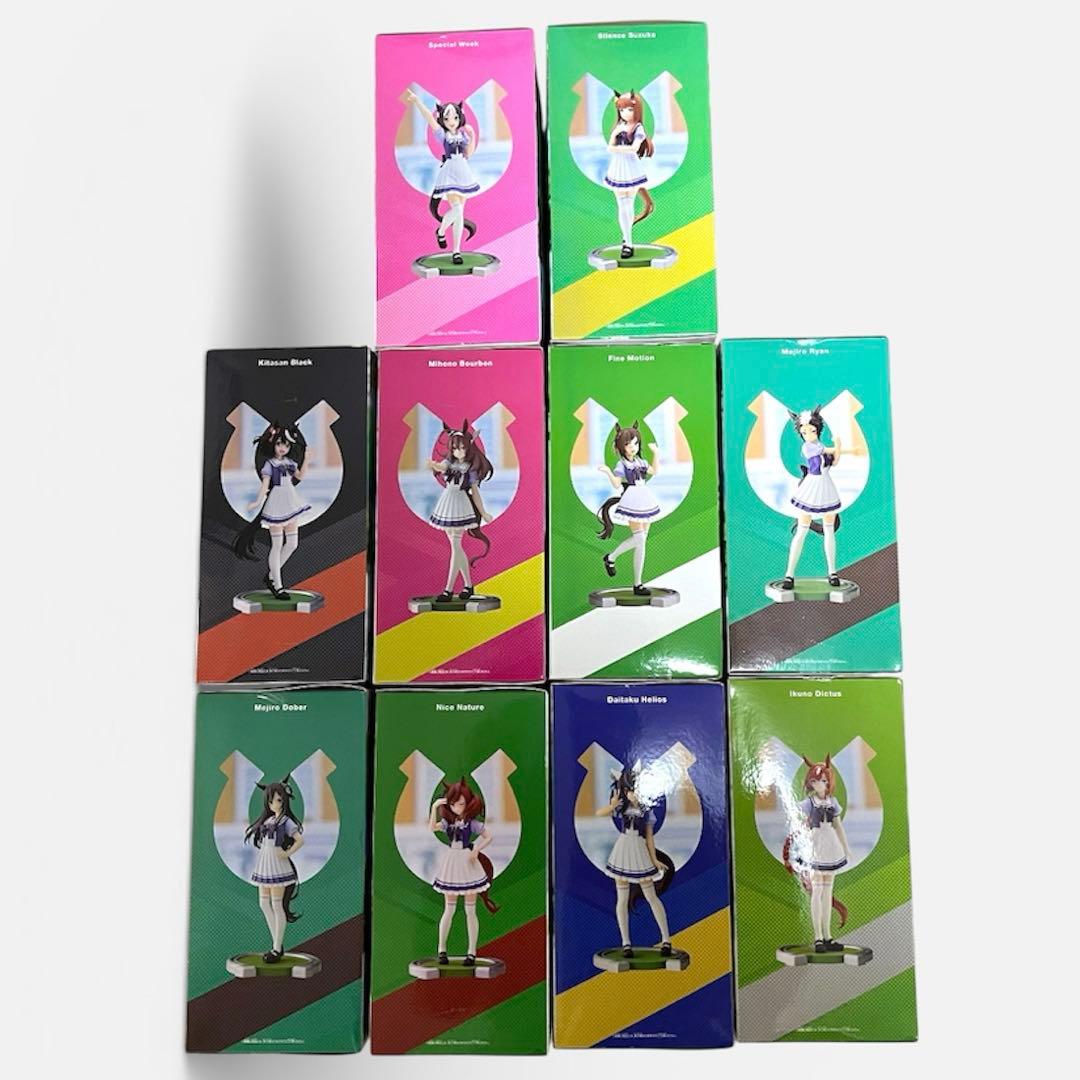 ウマ娘 制服フィギュア プライズ　まとめ売り　10体