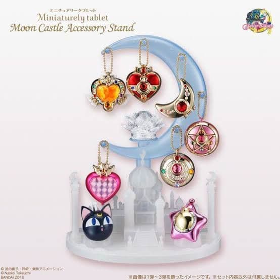 セーラームーン★ムーンキャッスルアクセサリースタンド★ミニチュアリータブレット