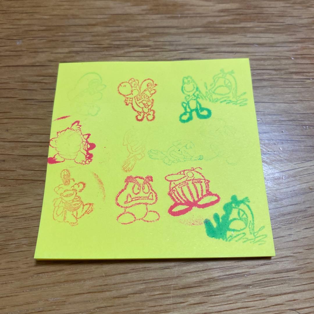 ヨッシーアイランド　フィギュア　スタンプ　ガチャ当時物　任天堂　全10種類おまけ