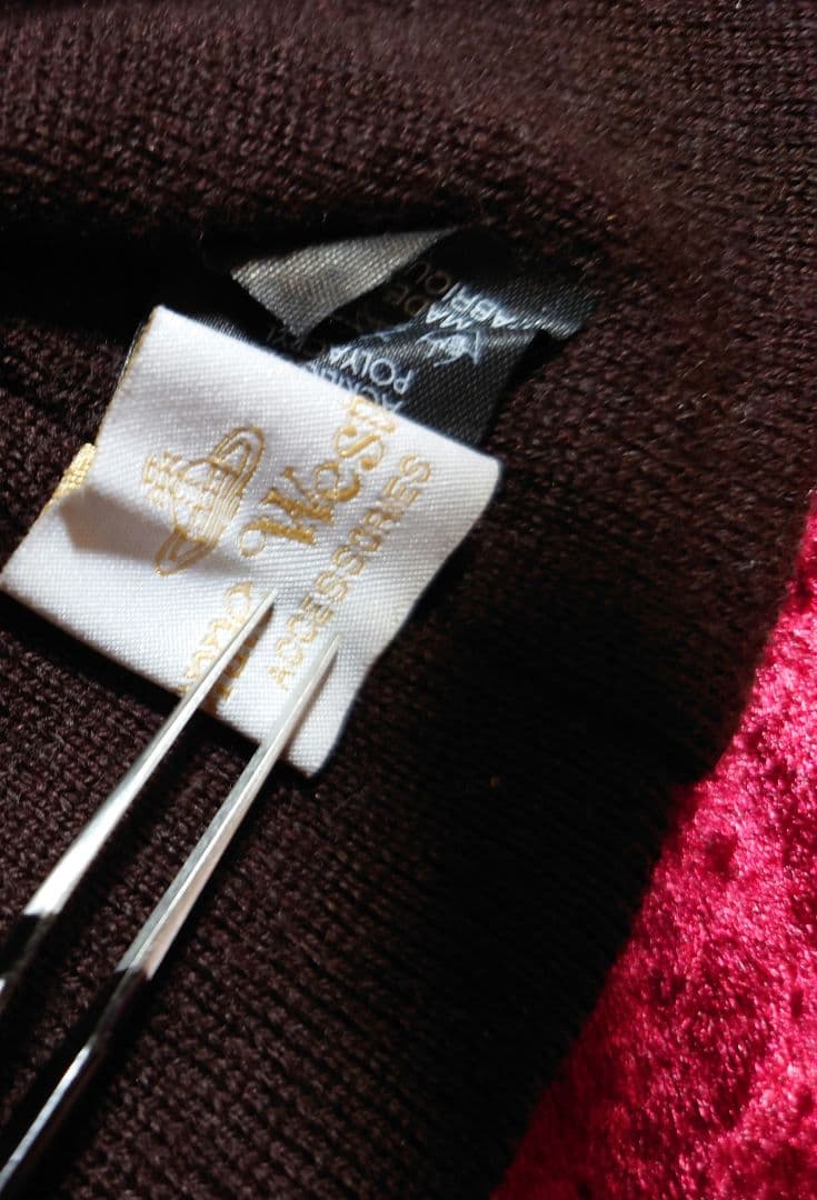 レア　希少　Vivienne Westwood　デビルスタンプ　ニット帽　激かわ