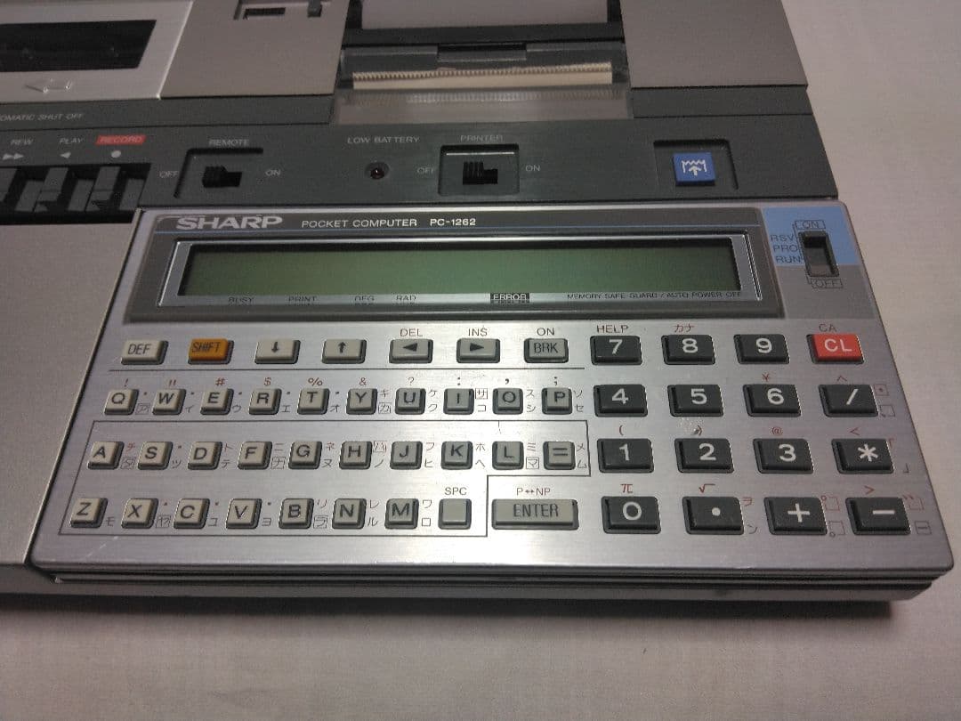 SHARP ポケットコンピューター CE-125S PC-1262 ジャンク品