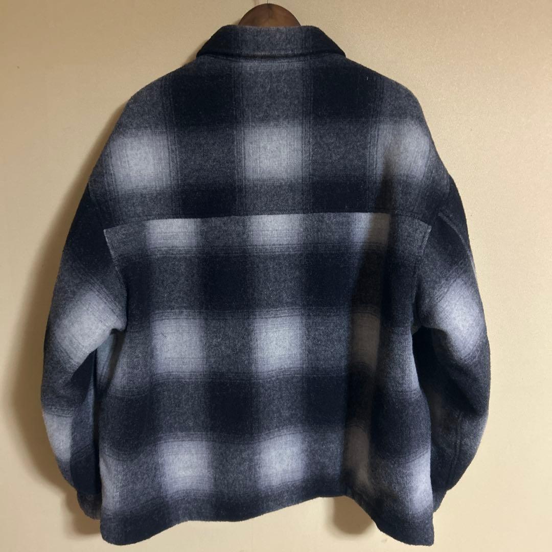 ジャケット・アウター COOTIE Ombre Check Wool CPO Jacket 24aw