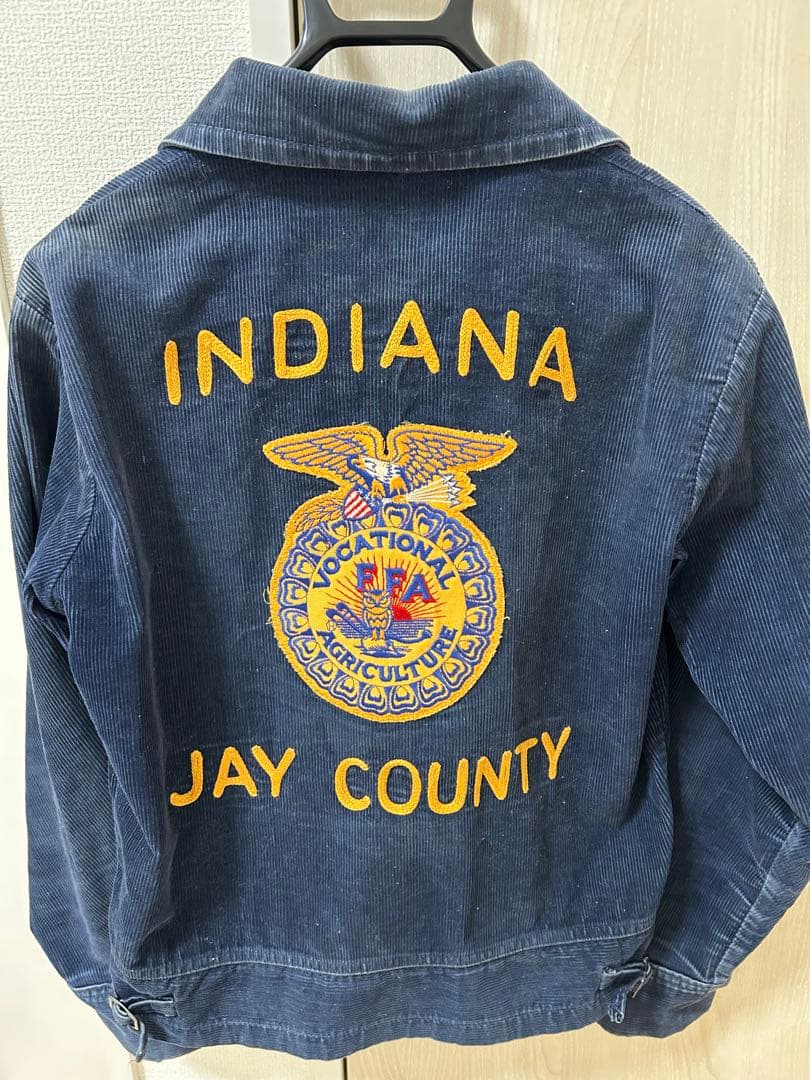 FFA ジャケット ネイビー コーデュロイ