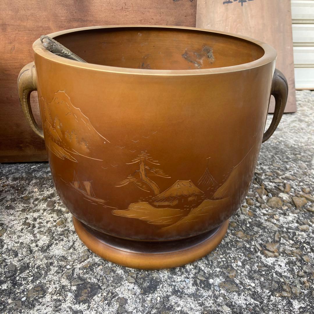 仙徳火鉢　火箸　セット