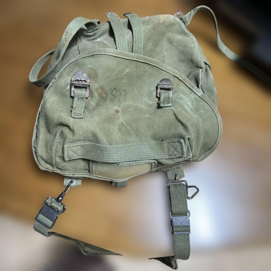 USオリーブドラブ ショルダーバッグ キャンバス