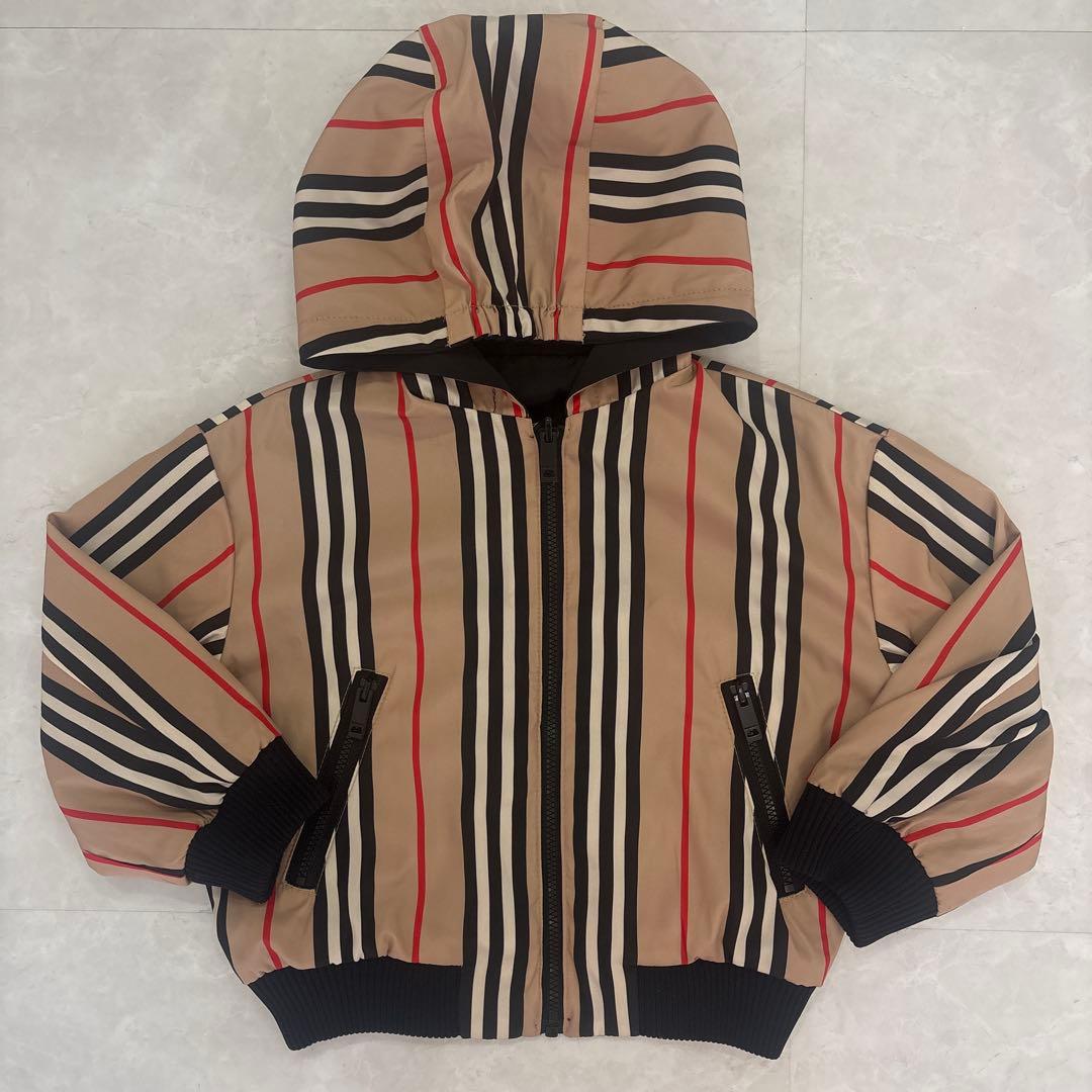 BURBERRY キッズ ストライプ ジャケット