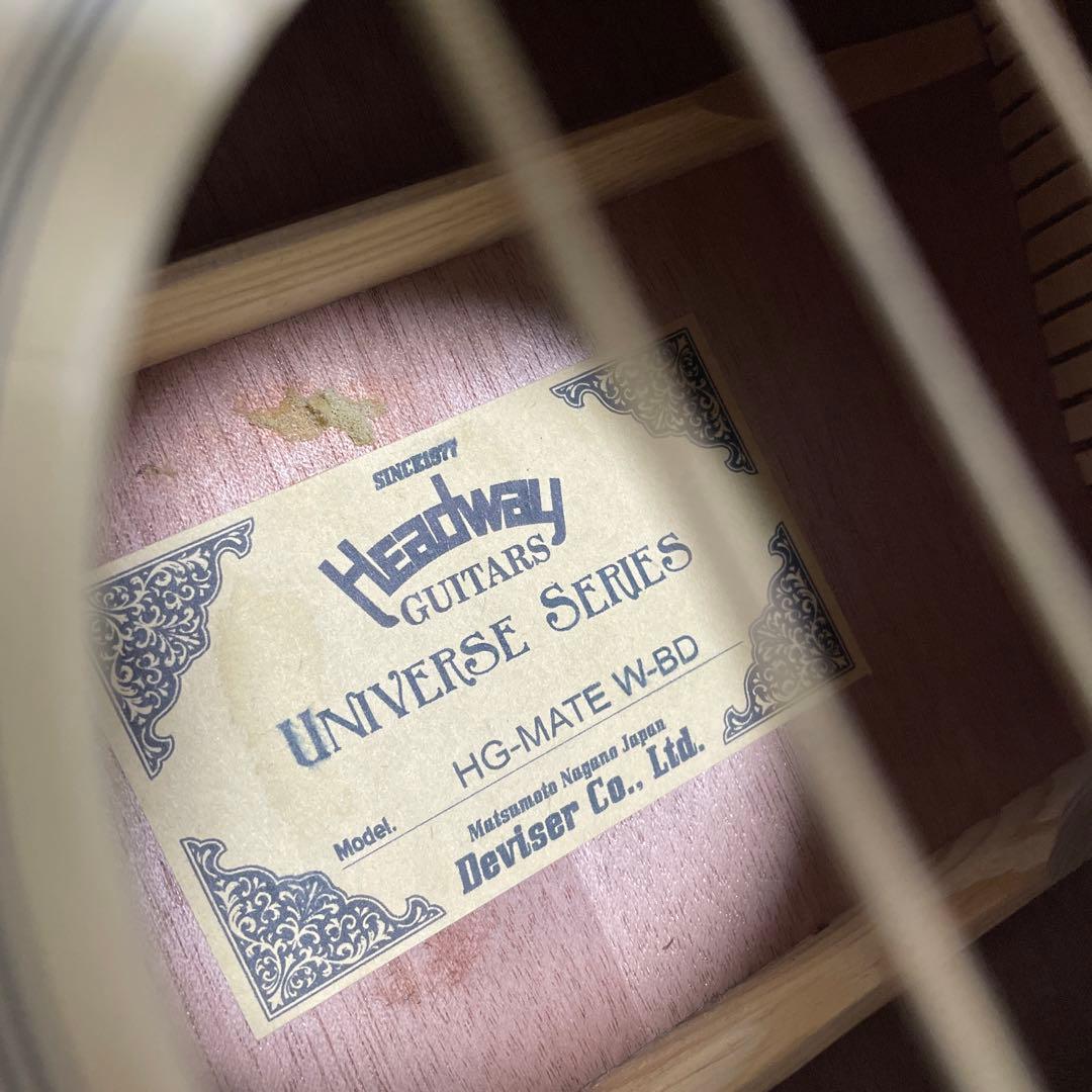 Headway HG-MATE パーラーギター アコースティックギター エレアコ