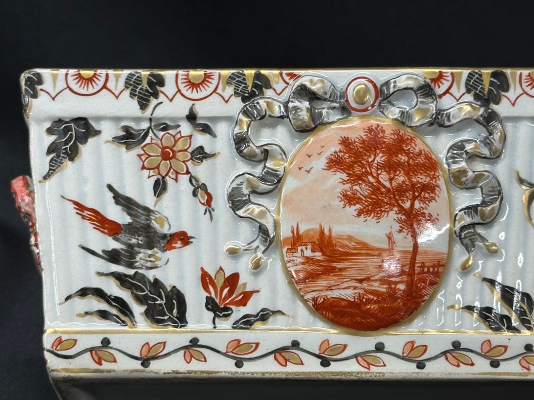 【USED】エミールガレ ? Emile Galle ? 鳥の庭　プランター　鉢