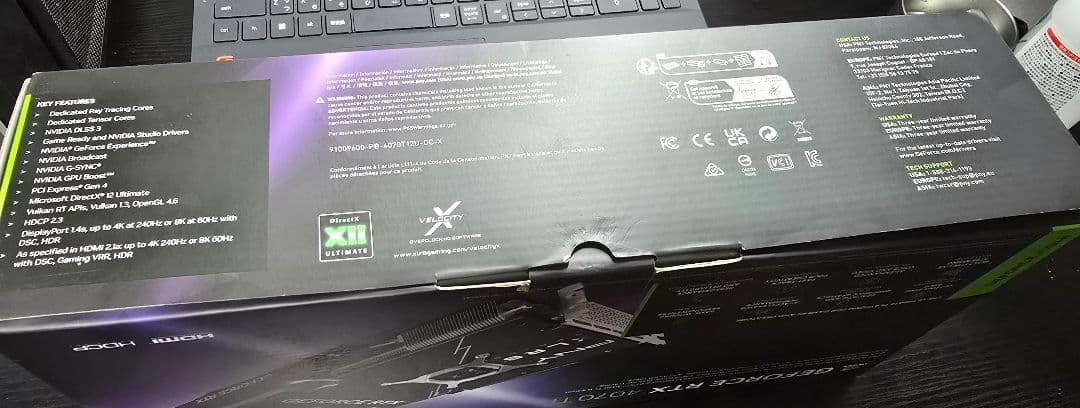 【最終値下げ！】PNY GeForce RTX 4070 Ti 12GB