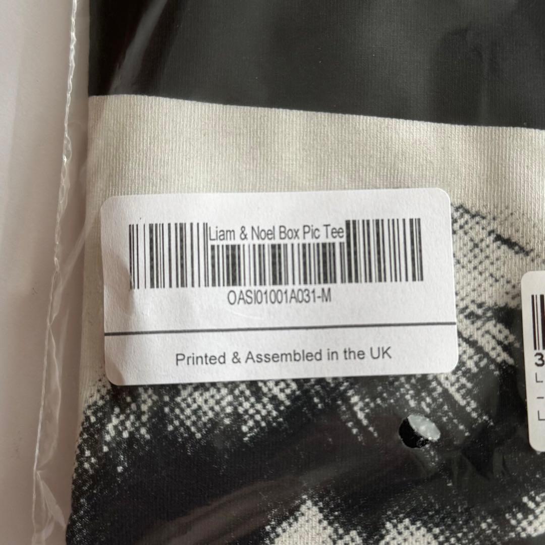 S サイズ新品 オフィシャル オアシス tシャツ Oasis リアム&ノエル