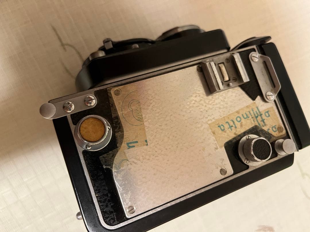 【minolta AUTOCORDカメラ】二眼レフカメラ ビューレンズ1:3.2