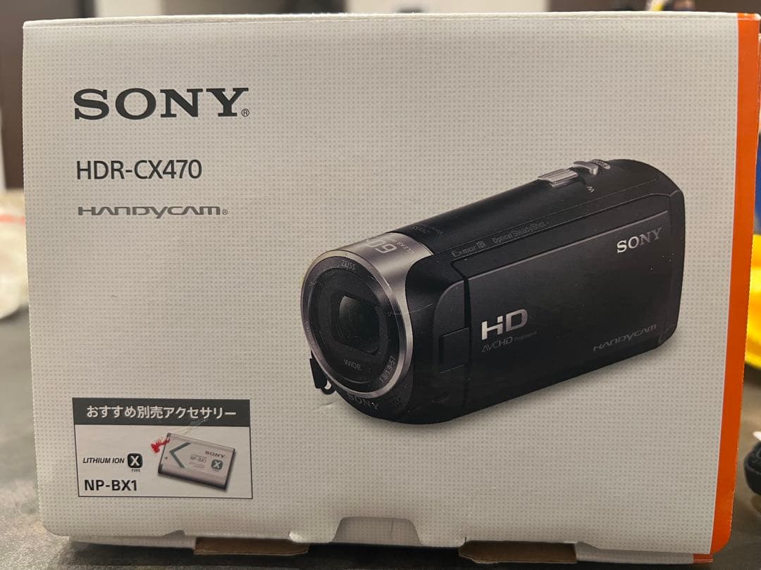 【中古】SONY HDR-CX470 2021年製