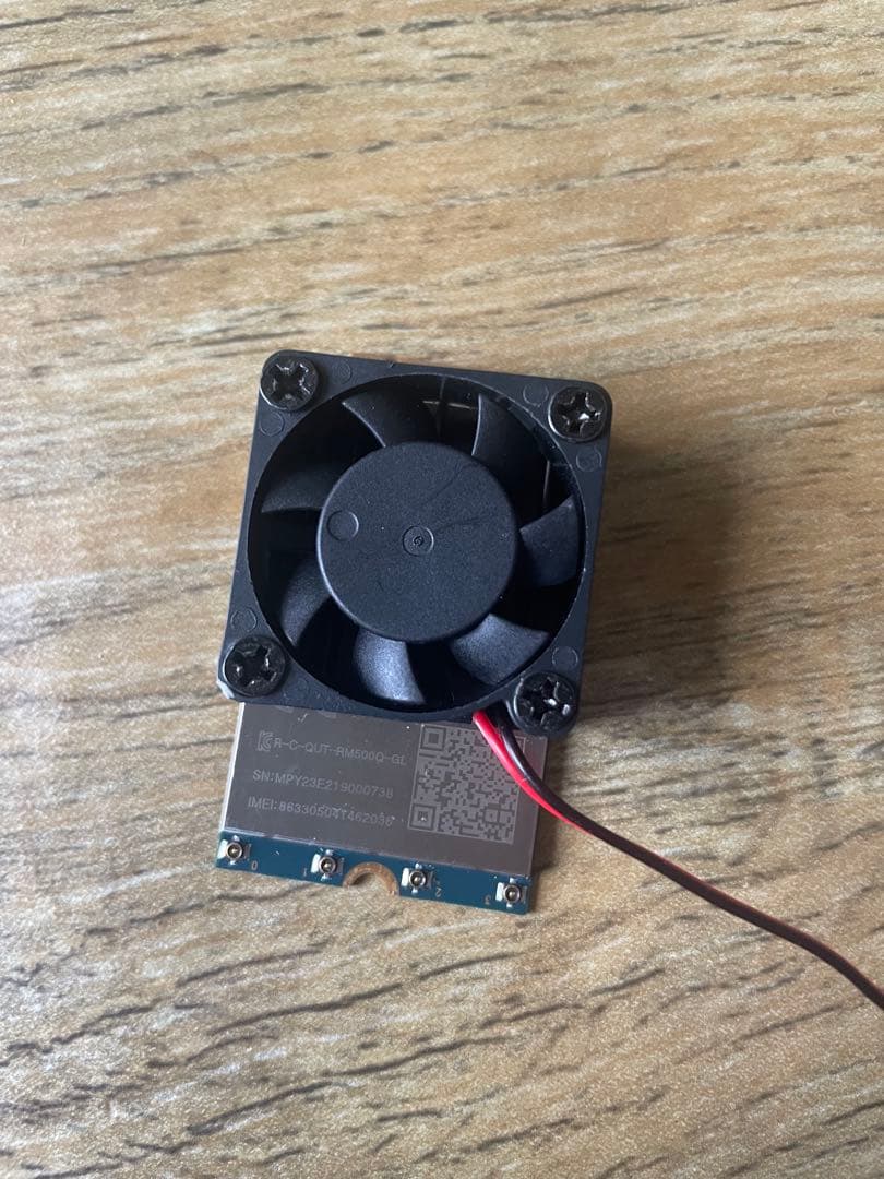 QUECTEL5G通信カードRM500Q-GLファン付きCPE用モジュール