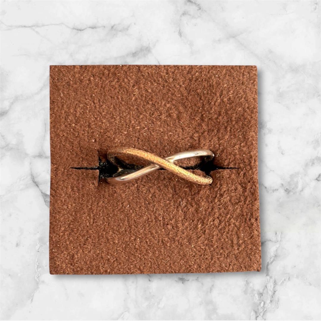 値下げ中！agete/アガット　シルバー／K10リング★11号