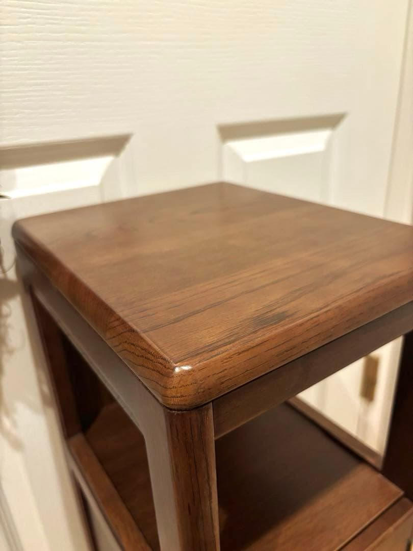 karimoku カリモク　木製 収納家具 ブラウン　アンティーク　レトロ