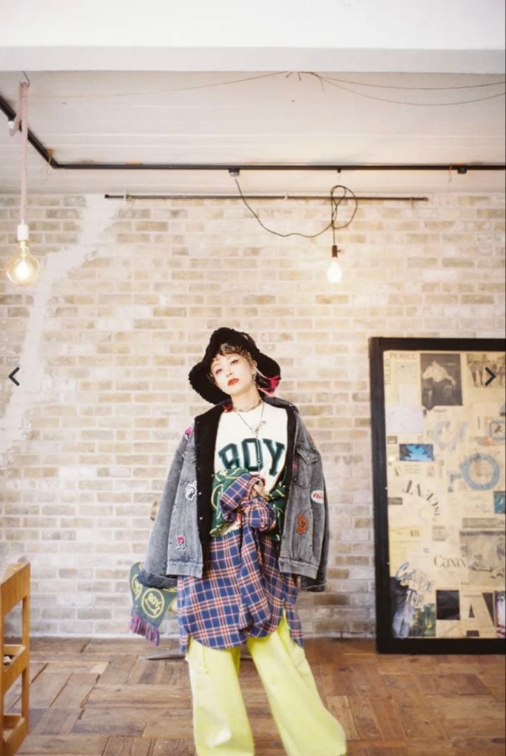 LiSA ROY ドッキングロングスリーブTシャツ