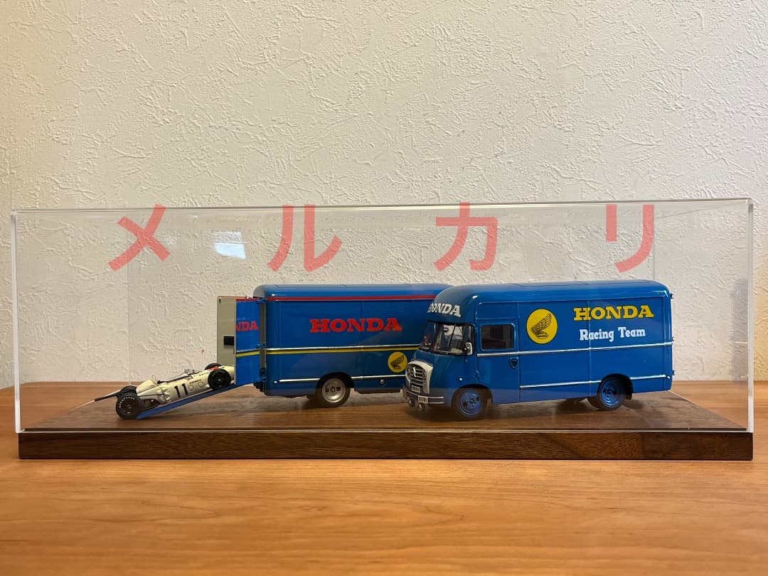 希少　メイクアップ 1/43 ホンダF1 RA272 とトランスポーター 2台