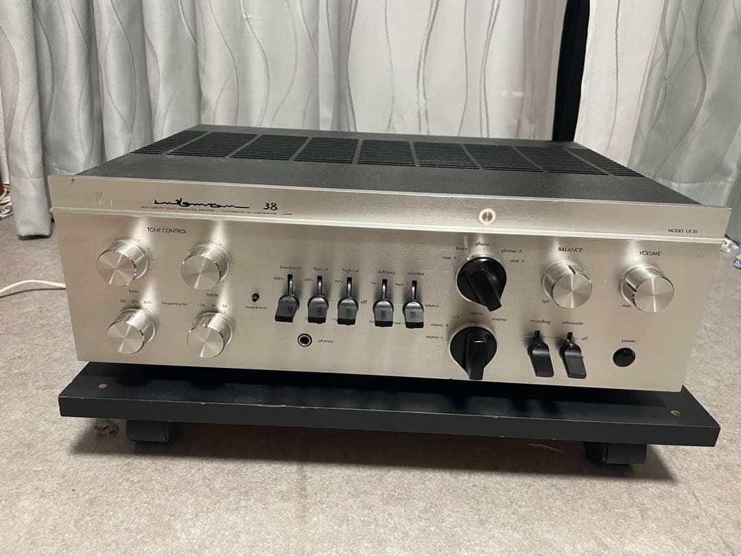 LUXMAN LX-38 真空管アンプ