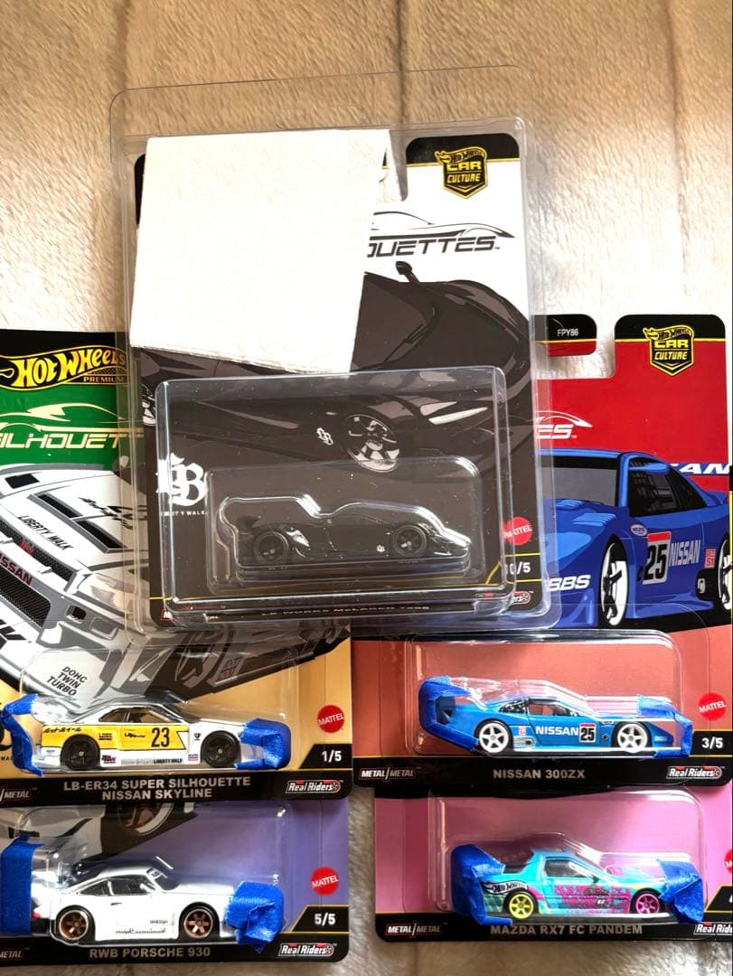 ミニカー Hot Wheels 2025 silhouette set