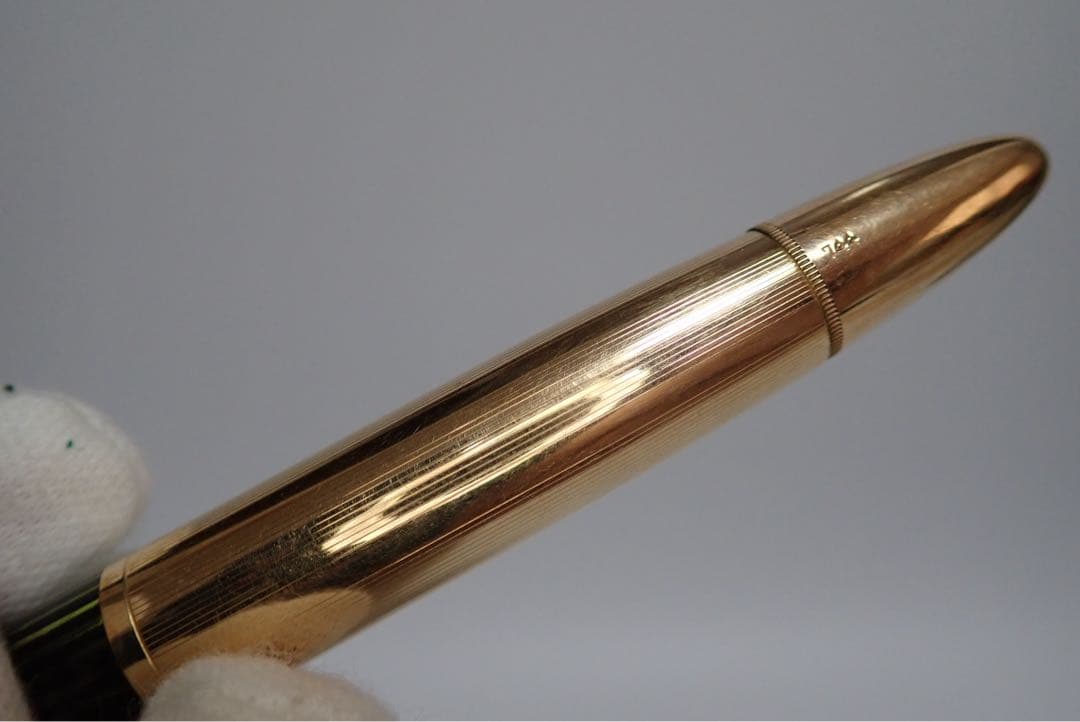 モンブラン｜#744｜ピンストライプゴールド｜吸入方式｜ヴィンテージ｜万年筆