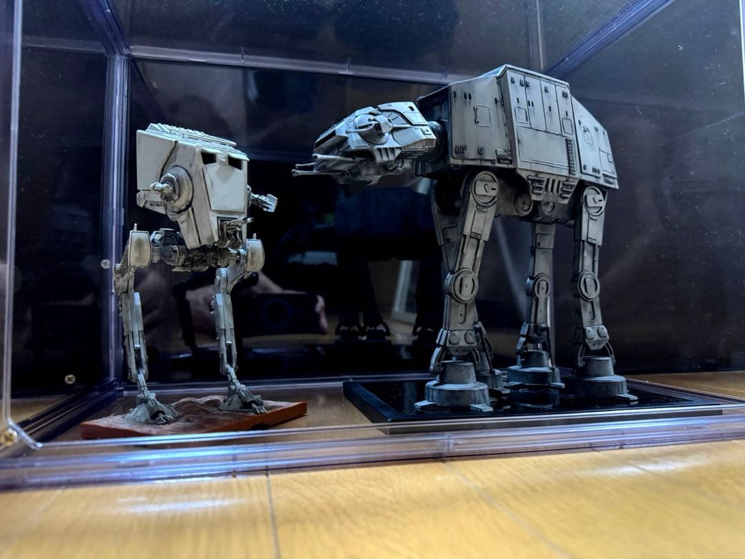 AT-AT ウォーカー　AT-ST 塗装済完成品　プラモデル　スターウォーズ