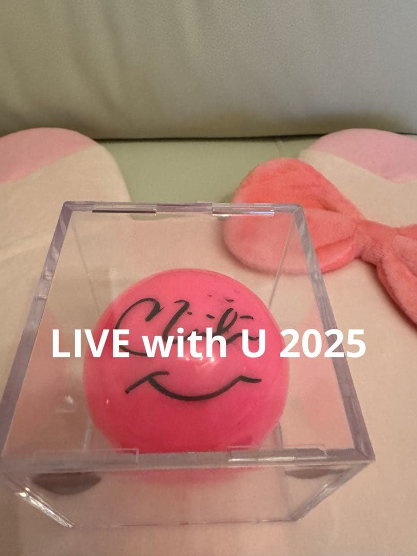 【ケース&銀テ付】NIZIU ミイヒ サインボール LIVEwithU2025