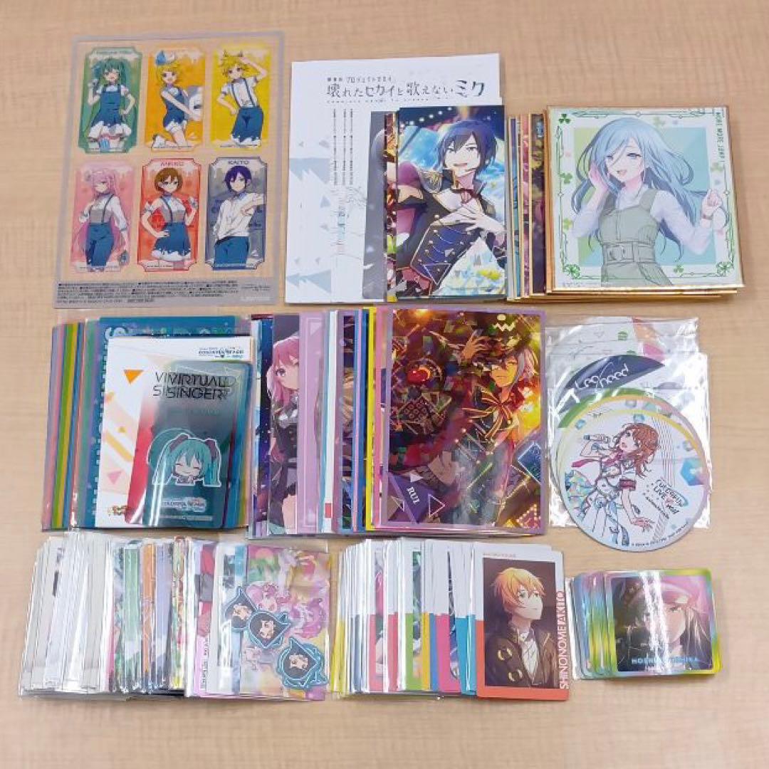 ❶プロセカ アニメイト 特典 紙類 ぱしゃこれ エピカ 色紙など まとめ売り