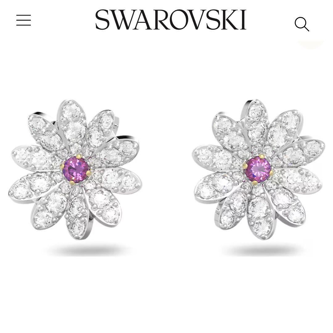 【専用】スワロフスキー♡ピアス♡Eternal Flower♡ピンク