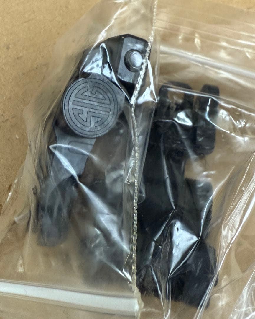 SIG SAUER アジャスタブル フリップアップサイト 実物 MCX