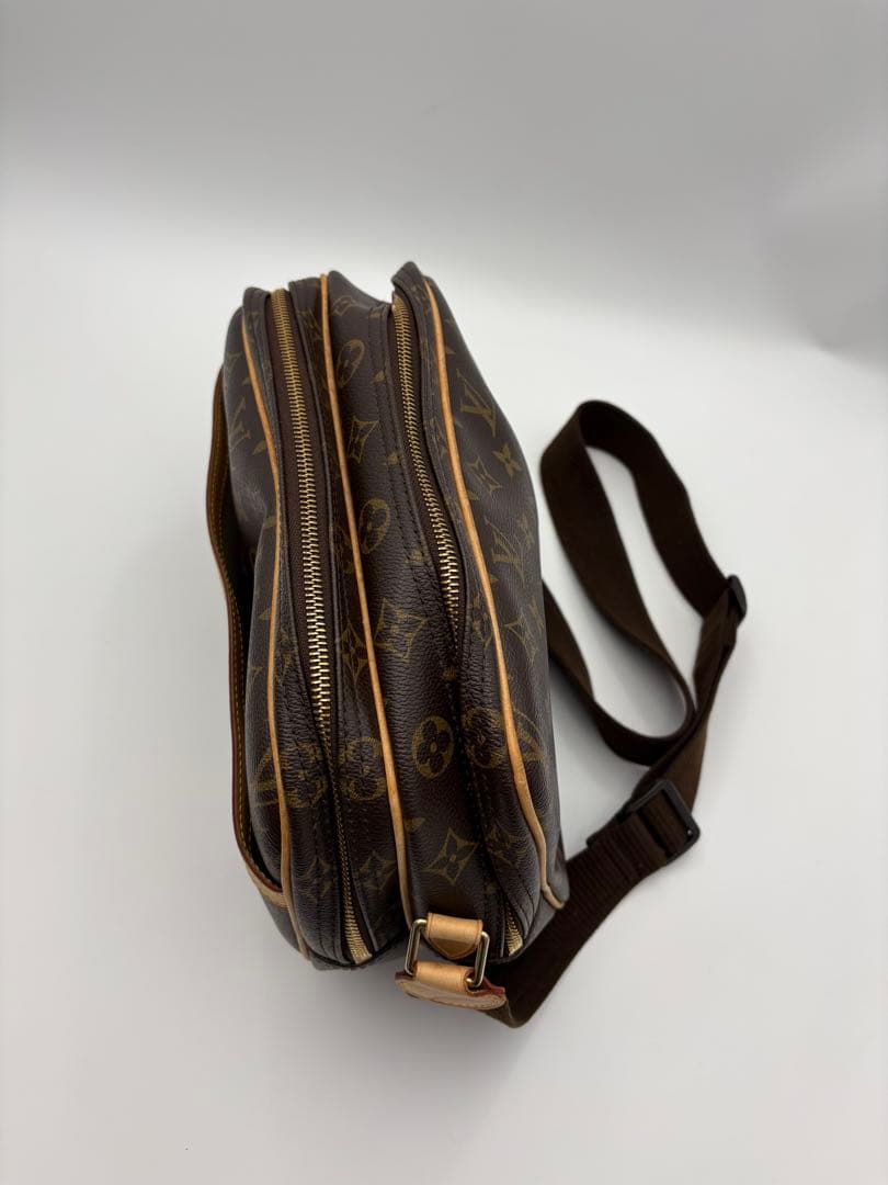 【華】Louis Vuittonモノグラム ショルダーバッグ リポーター