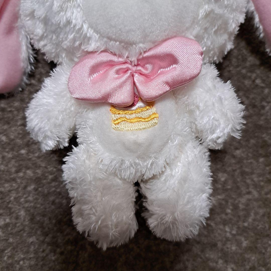 サンリオ シュガーバニーズ ぬいぐるみ　シロウサ 刺繍