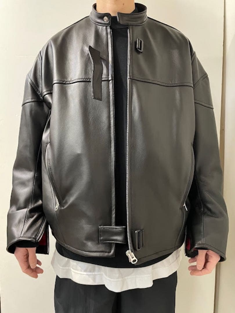 ジャケット・アウター & FUN HEAVY BIKER LEATHR stodja jieda