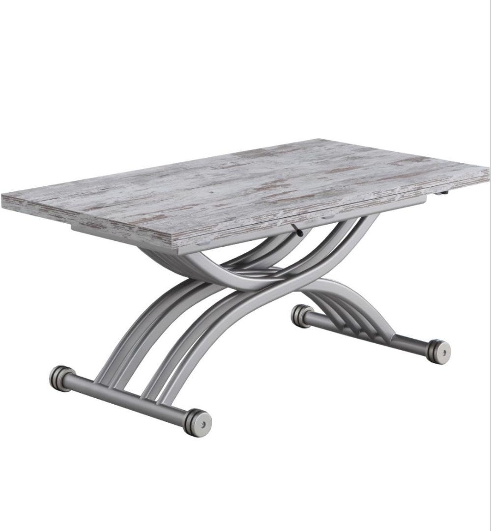 【最終値下げ】ozzio_昇降伸長テーブル_バタフライテーブル_ブランド家具