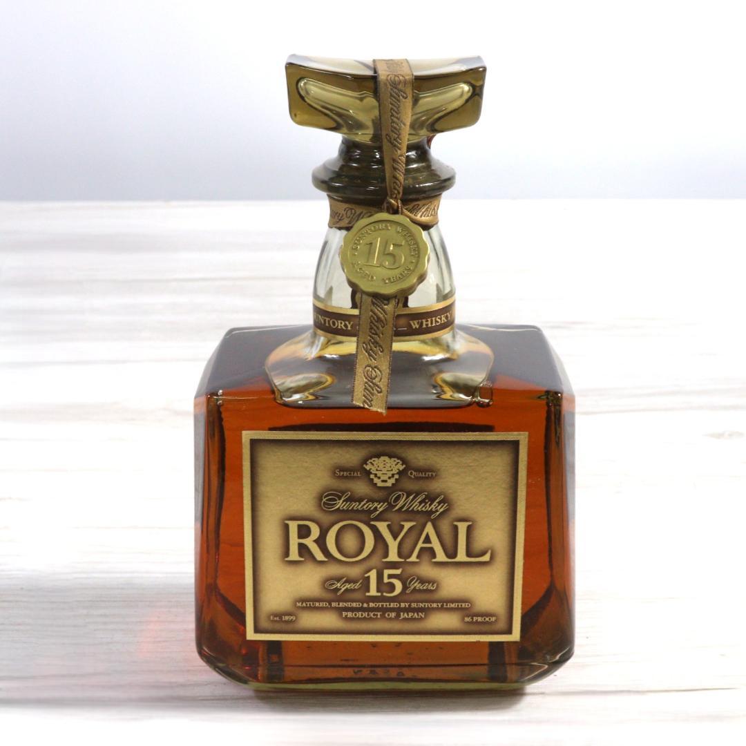 ◆未開栓 サントリー ウイスキー ローヤル 15年 750ml 43%