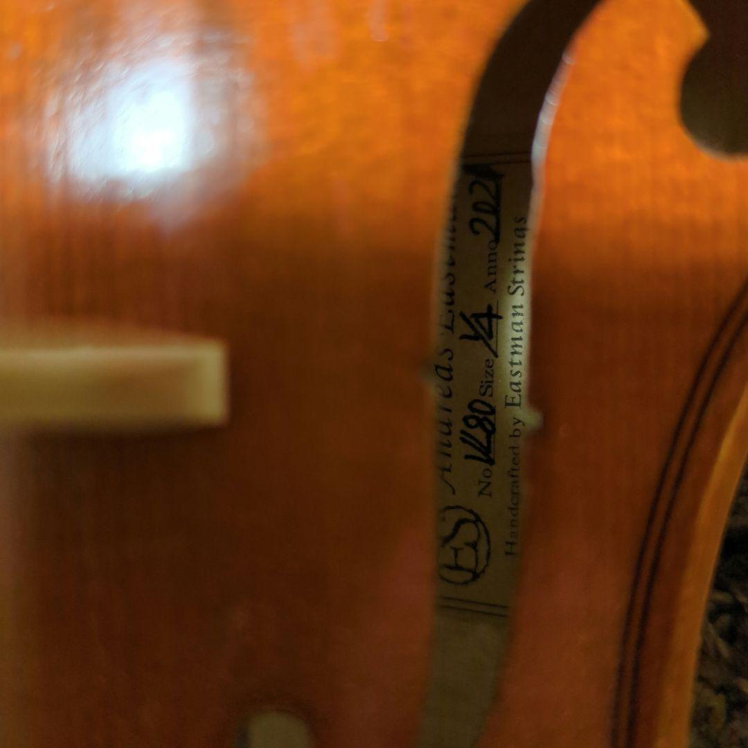 Easthman Strings2021年製 バイオリン 1/4インチ ケース付