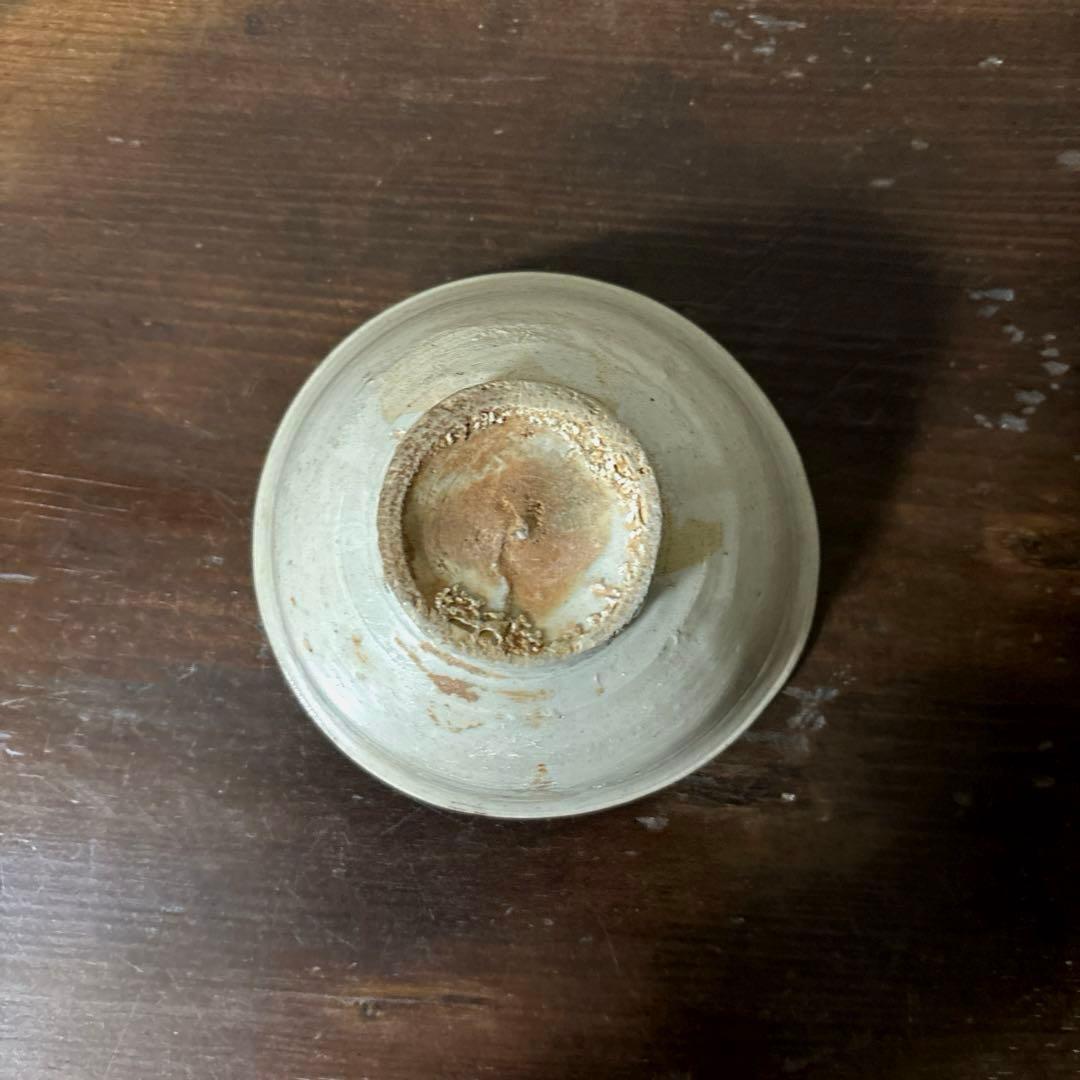 李朝小鉢　堅手　白磁　小服茶碗　大盃　韓国アンティーク　古道具　古民芸　古陶磁