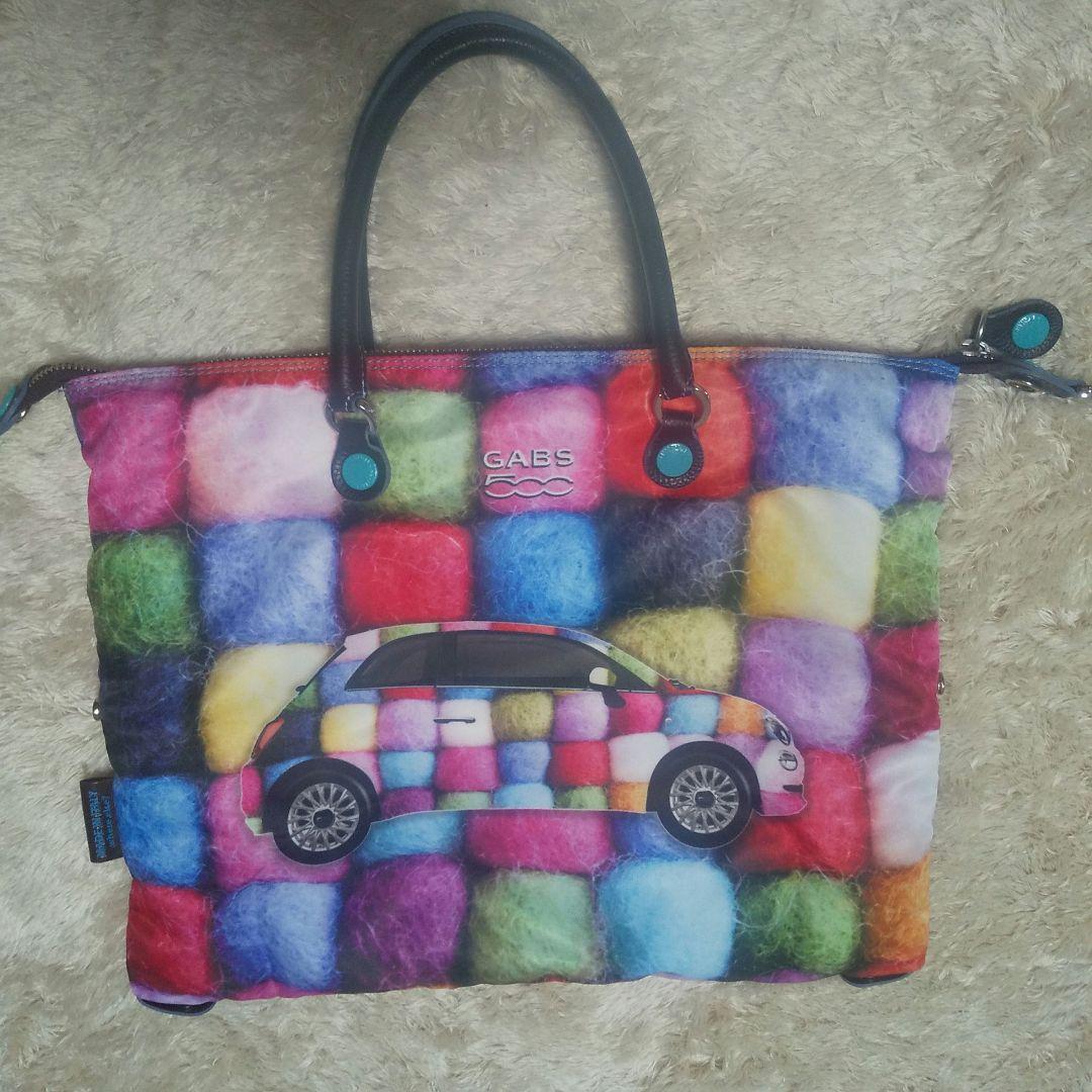 極美品✨GABS ガブス FIAT500 マルチカラー コラボ 3way