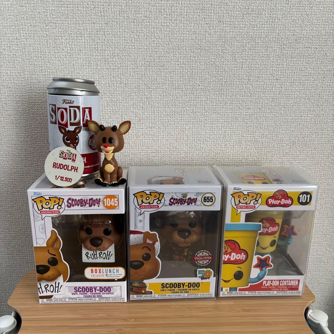 スクービードゥー　ルドルフ　ファンコポップ　funkopop クリスマス