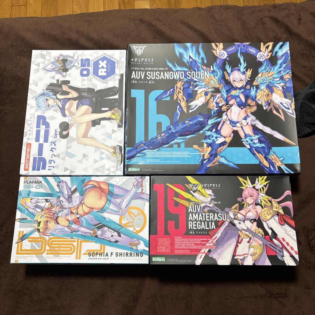 美少女プラモコトブキヤメガミデバイスアマテラス蒼炎plamaxソフィアラーニア