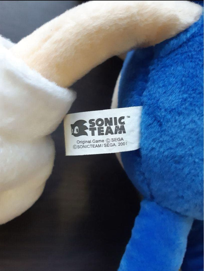 SEGA SONIC TEAM 2001年製ソニックザ ヘッジホッグぬいぐるみ