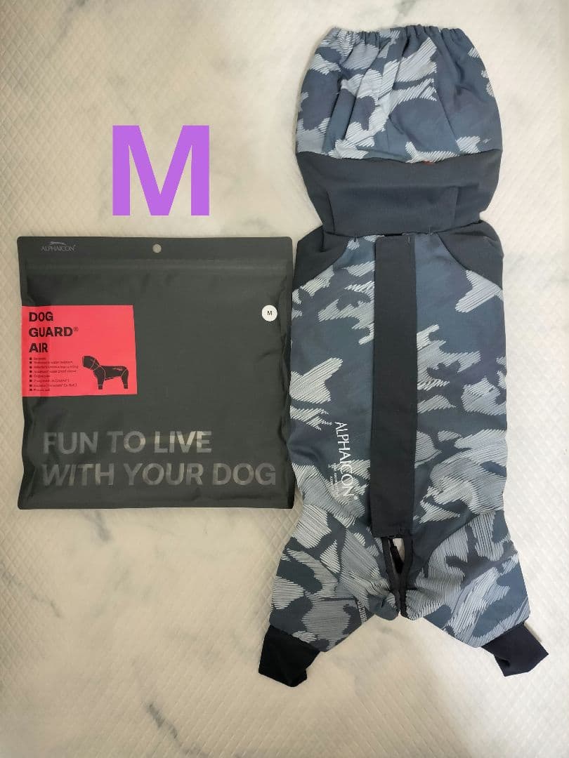 ☆ぽち・ここ☆　新品未使用　 アルファアイコン　ドッグガードエア　M