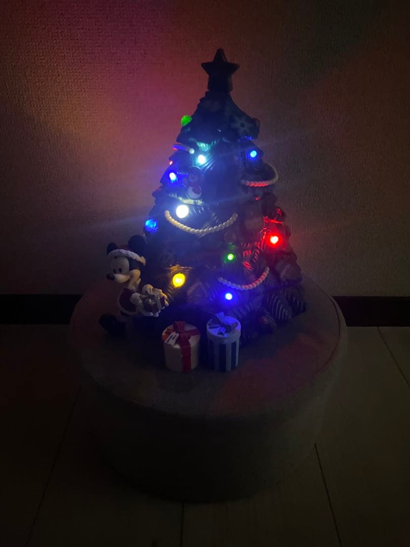【説明欄必読】ディズニークリスマス　ポップコーンバケットLED化