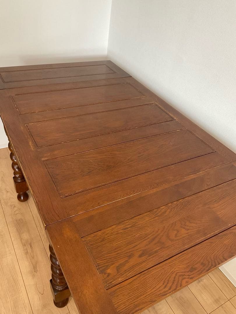 ドローリーフテーブル　ドロップリーフテーブル　ツイストレッグ