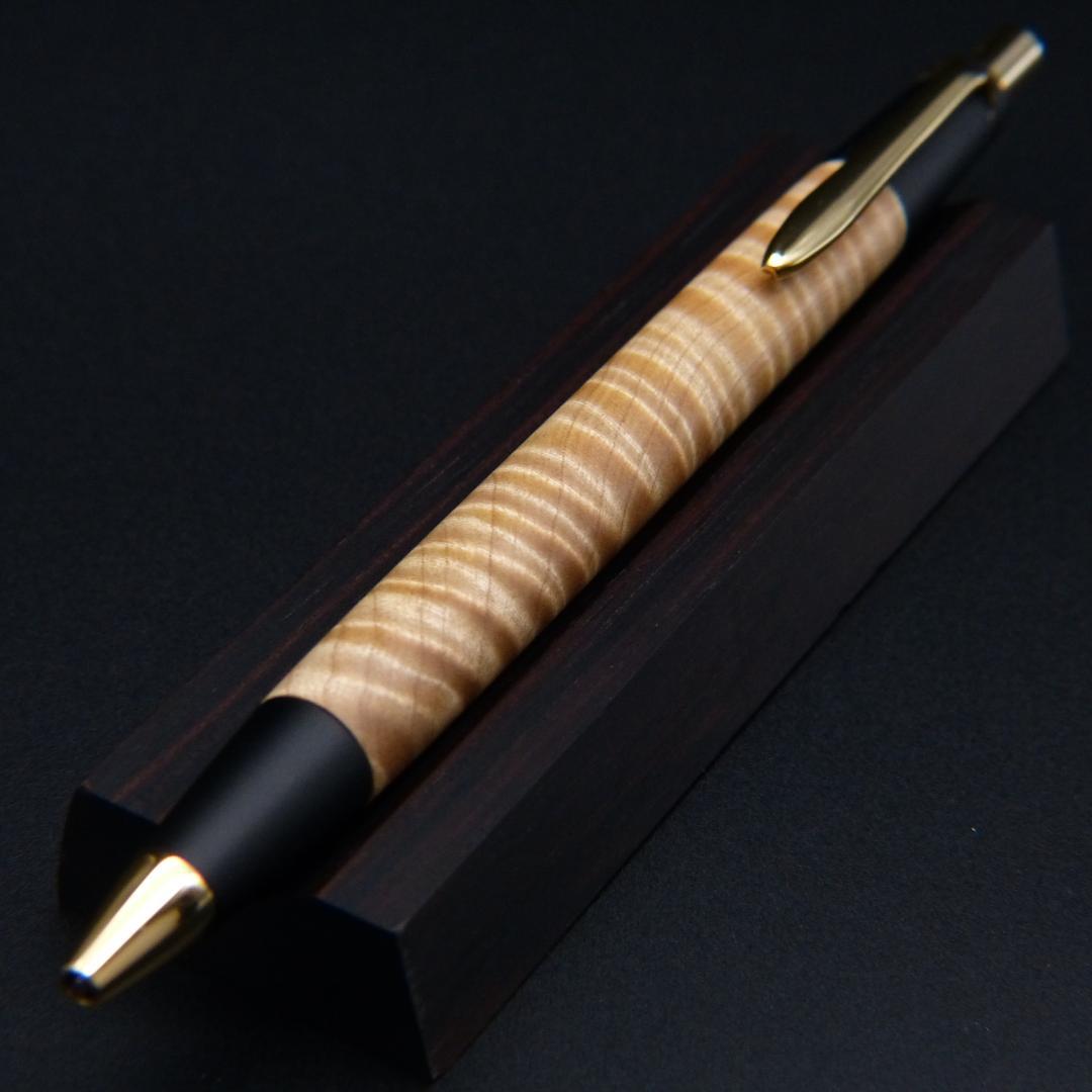 EDWIN　クラフトエー本カリン瘤消しゴム　野原MP　旧型　栃縮杢