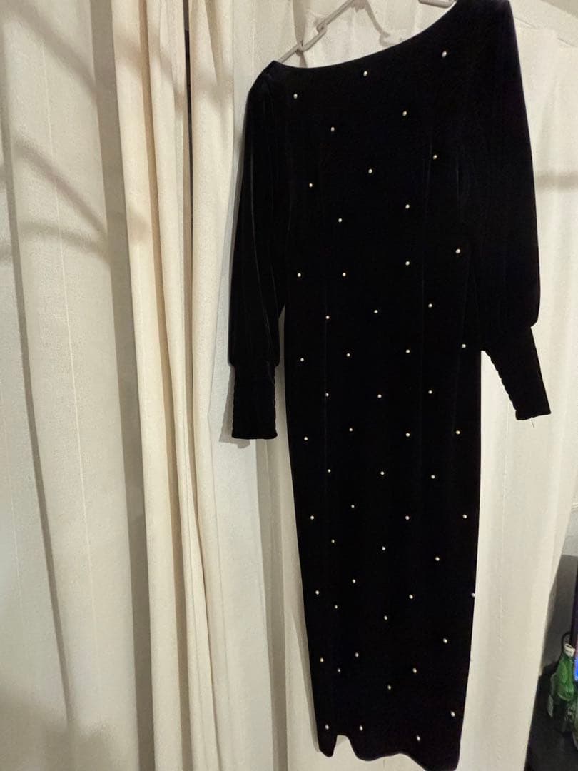 AMERI VINTAGE ベロアドレス【M】