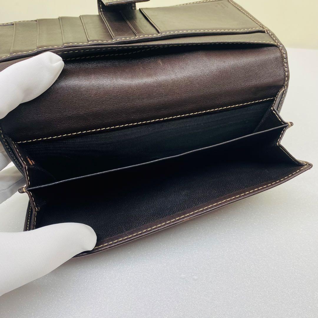 【希少】GUCCI GGキャンバス　グッチョリ　チワワ　Wホック　長財布